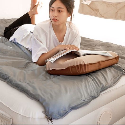 シュラフ 快適二人用キャンプシュラフ