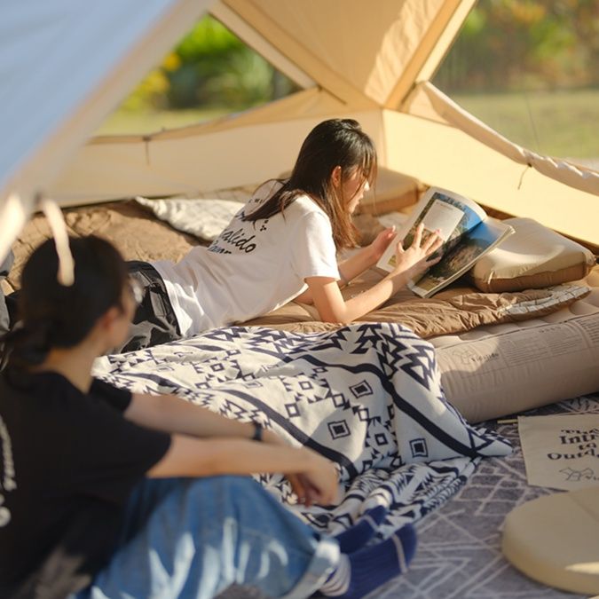 シュラフ ふわもこ信封式睡眠袋