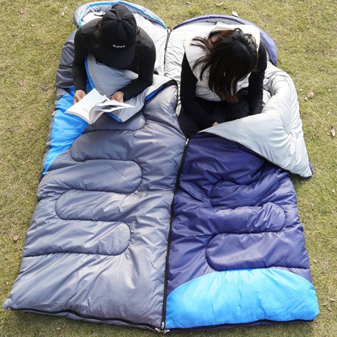 シュラフ 快適寝袋 野外対応可能