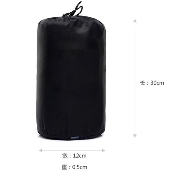  着る毛布タイプ車中泊用シュラフ