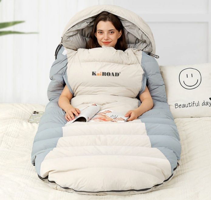 シュラフ 多機能布団型シュラフ車中泊快適仕様