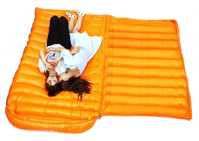 シュラフ 多機能エアーマット一体型シュラフ