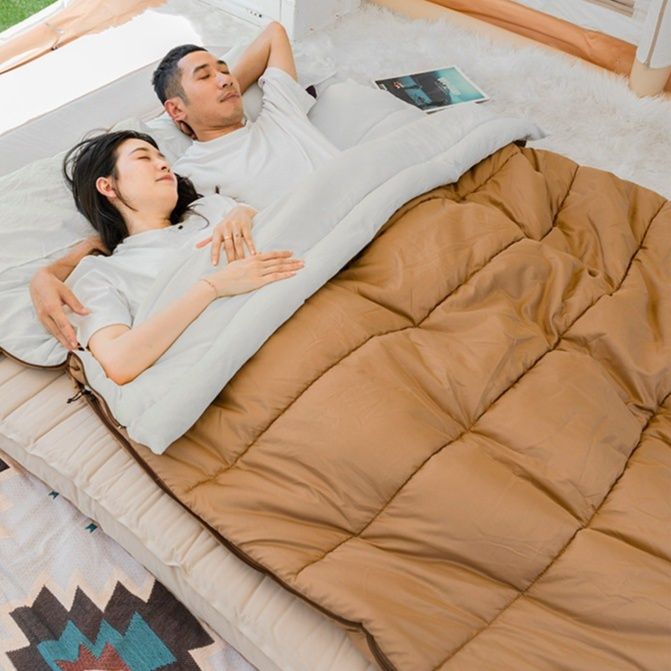 シュラフ 綿入り透気保温シュラフ