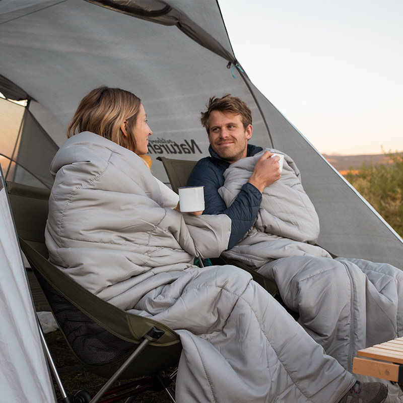 シュラフ 快適睡眠ダブルワイド封筒型シュラフ