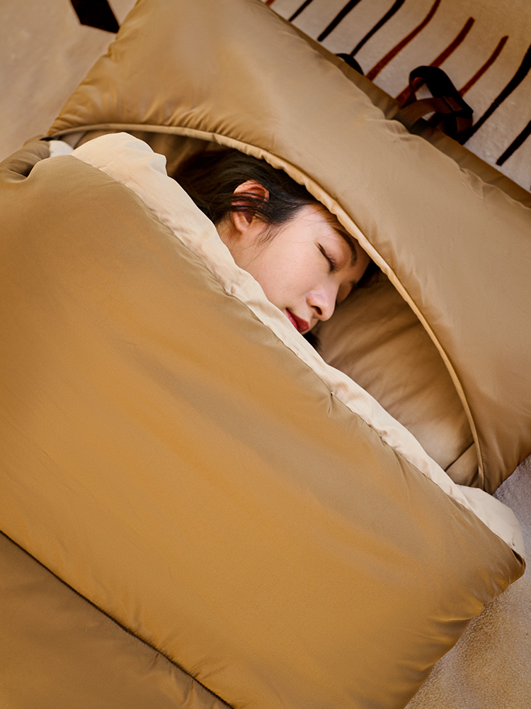 シュラフ ふわりと包む快眠シュラフ