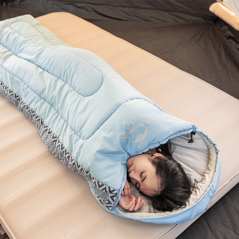 シュラフ ファミリー連結式封筒型シュラフ