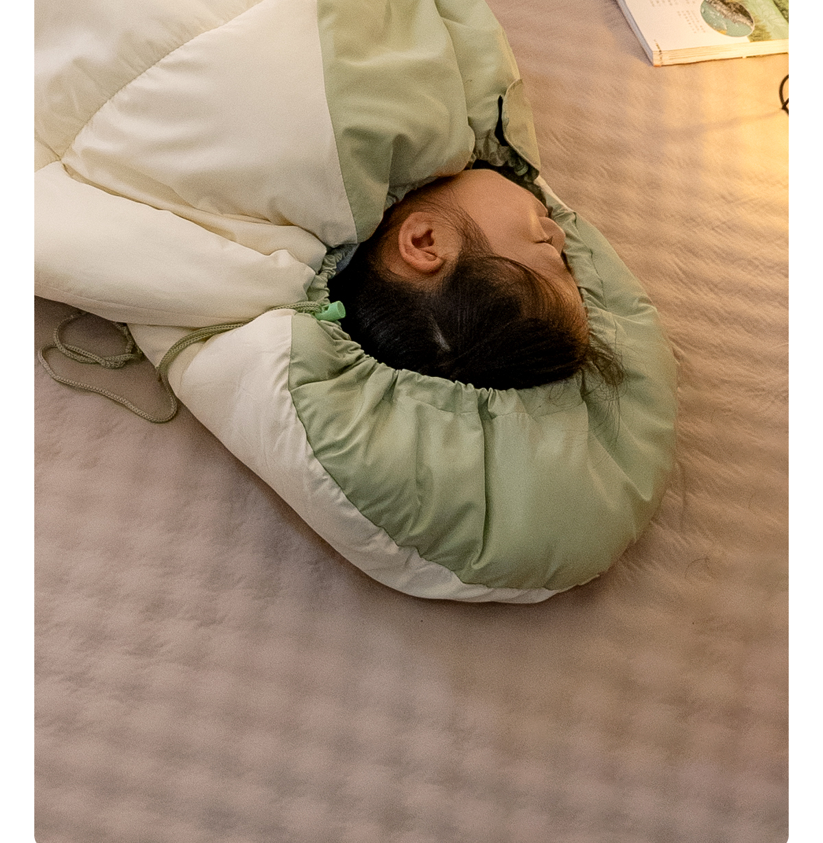 シュラフ やすらぎポケット 子ども寝袋