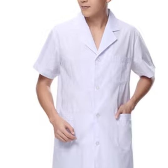 白衣 上質パイピング医療用白衣