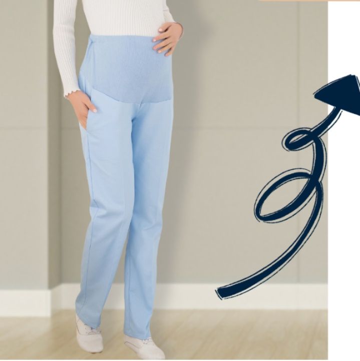 白衣 立体裁剪スリム白衣上下セット