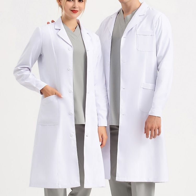 白衣 プロフェッショナルロングコート白衣