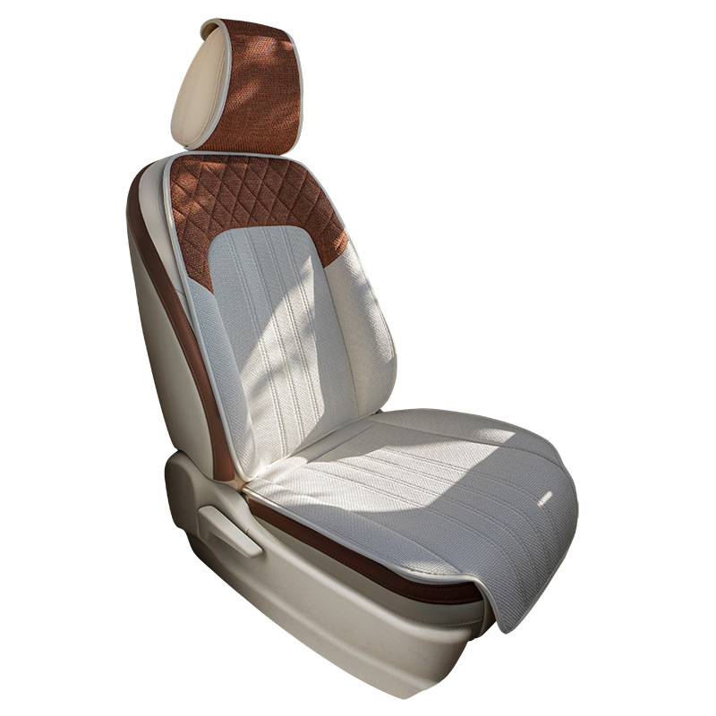 車シートカバー 可愛いリボン付き後部座席用高級車シートカバー