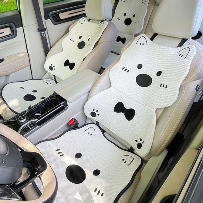 車シートカバー かわいい動物デザイン運転席シートカバー