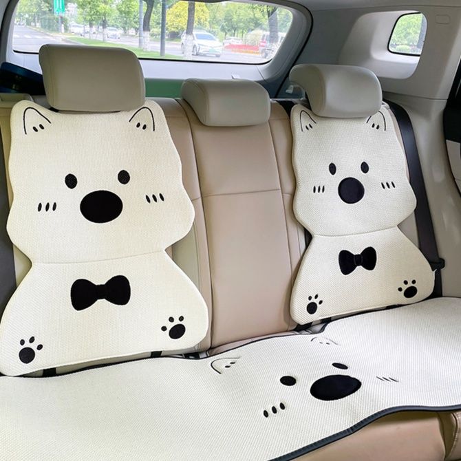 車シートカバー かわいい動物デザイン運転席シートカバー