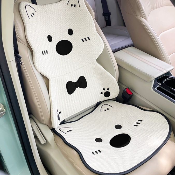 車シートカバー かわいい動物デザイン運転席シートカバー