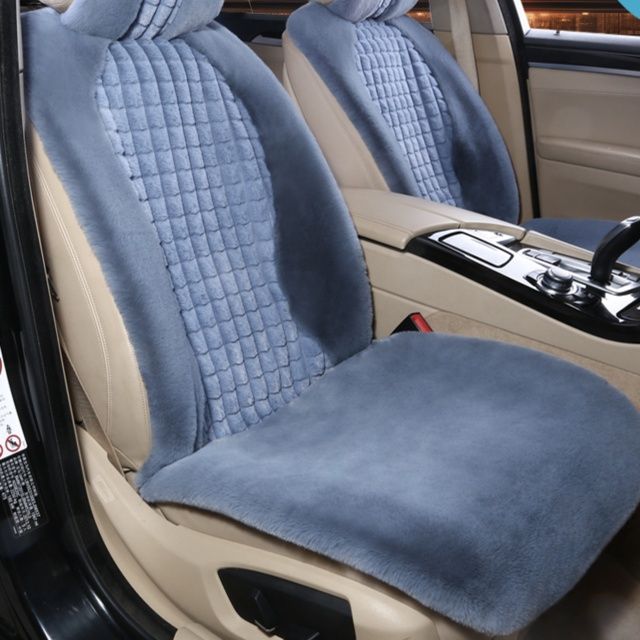 車シートカバー ふわもこ高級感運転席シートカバー
