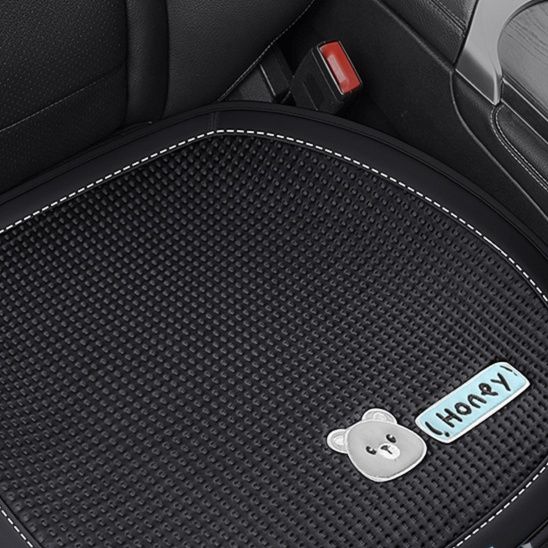 車シートカバー メッシュ通気性クマモチーフ運転席カバー