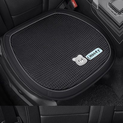 車シートカバー メッシュ通気性クマモチーフ運転席カバー