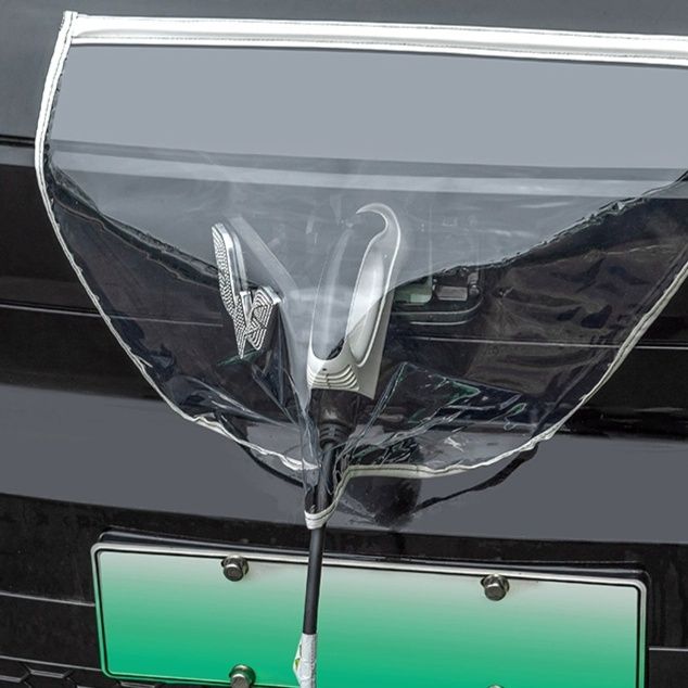 車シートカバー 磁石吸着式透明防水カバー