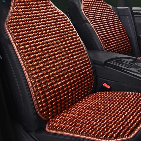 車シートカバー 天然木珠マッサージシートカバー