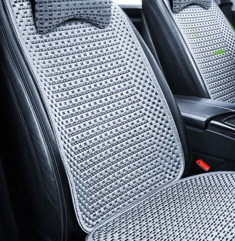 車シートカバー 涼感メッシュ後部座席シートカバー