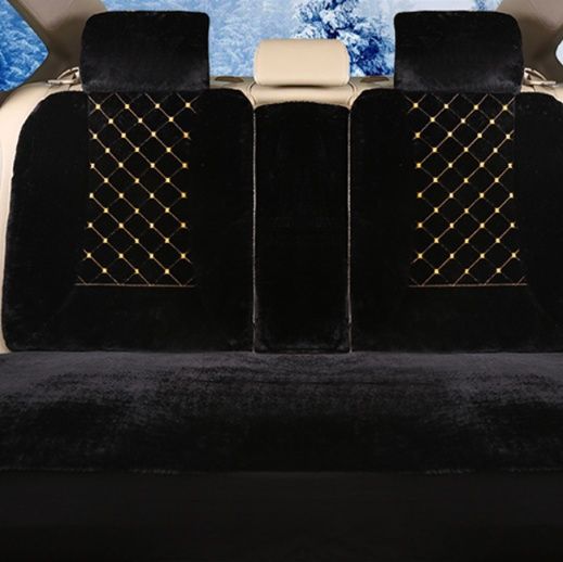 車シートカバー 高級キルティング後部座席シートカバー