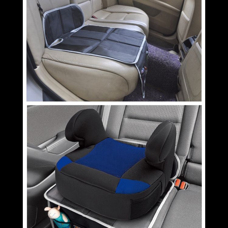車シートカバー 多機能収納ポケット付き助手席用保護シートカバー