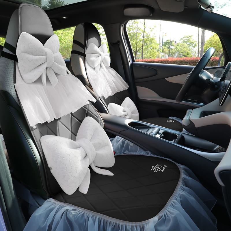 車シートカバー プリンセスレースシートカバー