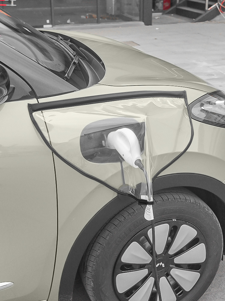 車シートカバー 充電口保護カバー防水タイプ