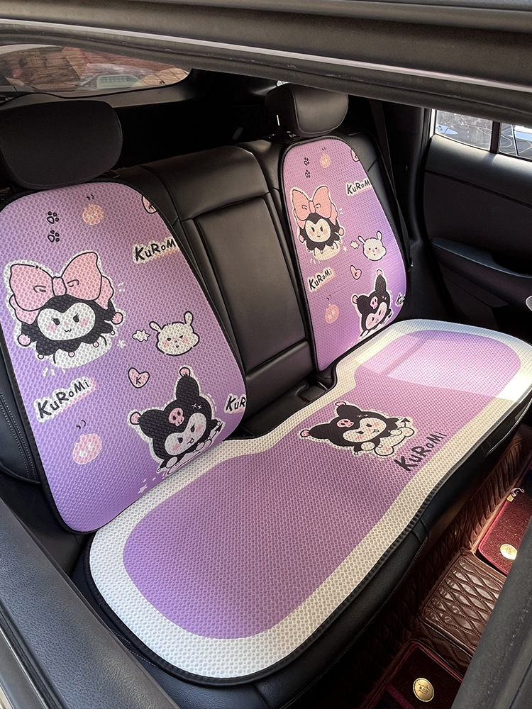 車シートカバー かわいい動物キャラクター後部座席カバー