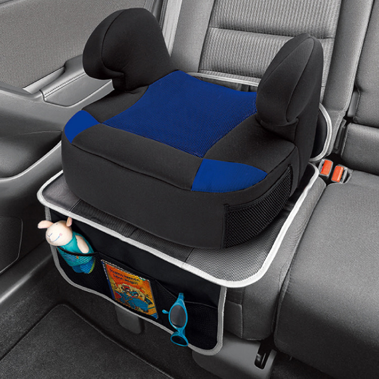 車シートカバー 多機能収納ポケット付き助手席用保護シートカバー