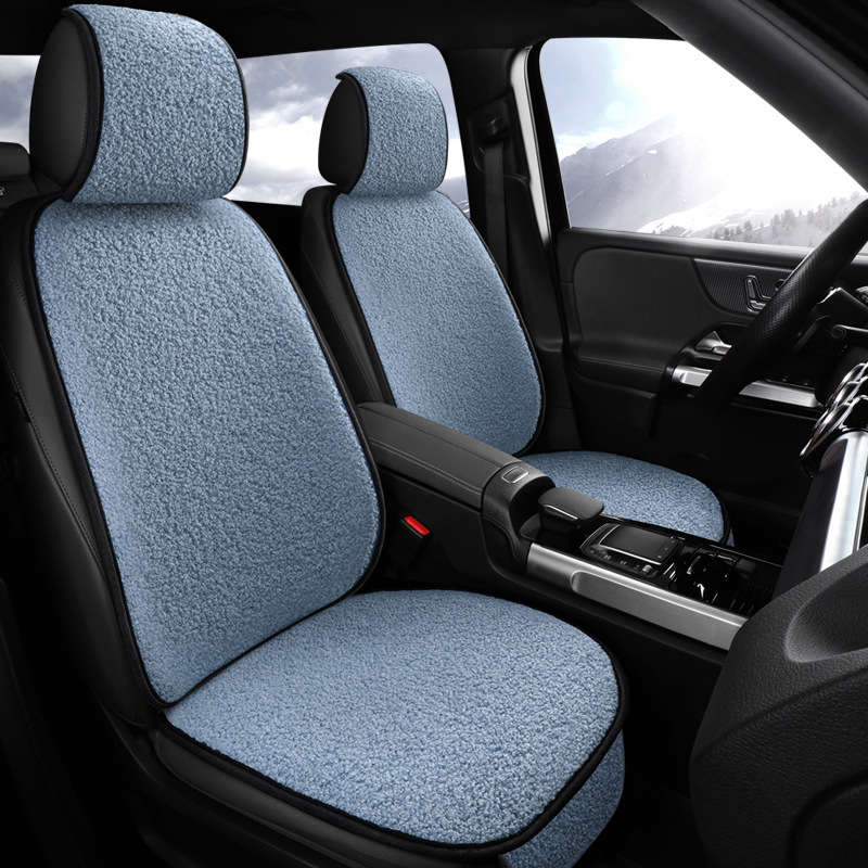 車シートカバー もこもこボア素材の温もり車内インテリアカバー