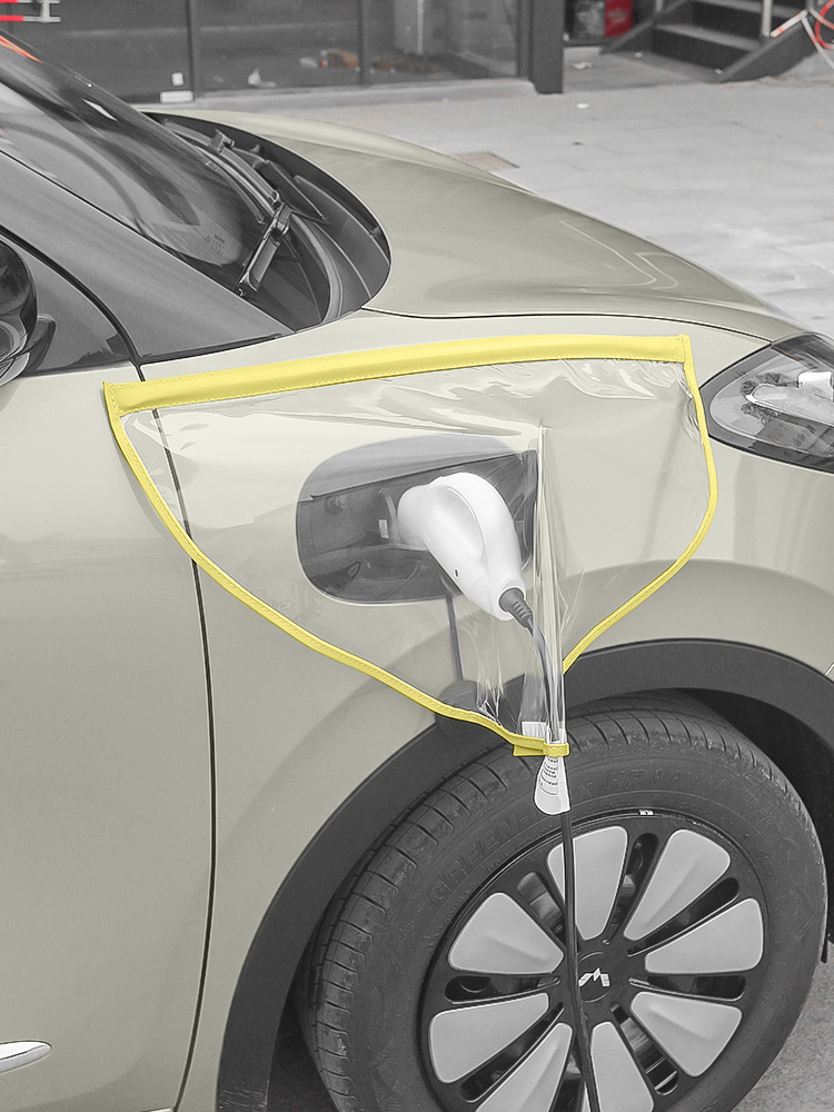 車シートカバー 充電口保護カバー防水タイプ