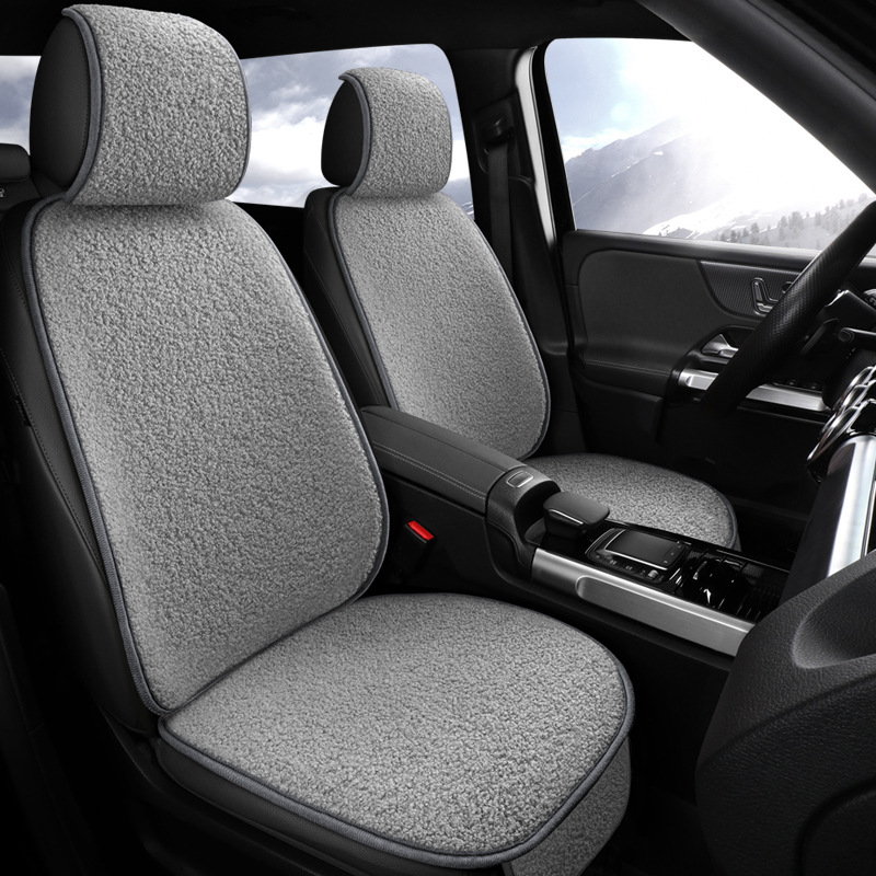 車シートカバー もこもこボア素材の温もり車内インテリアカバー