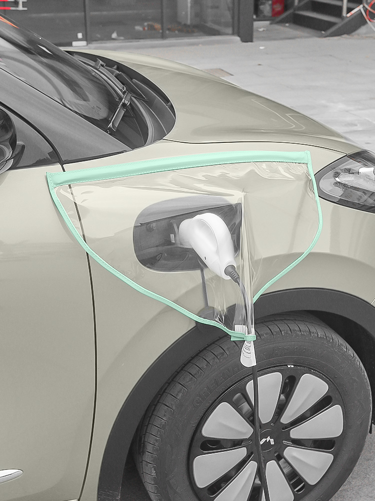 車シートカバー 充電口保護カバー防水タイプ