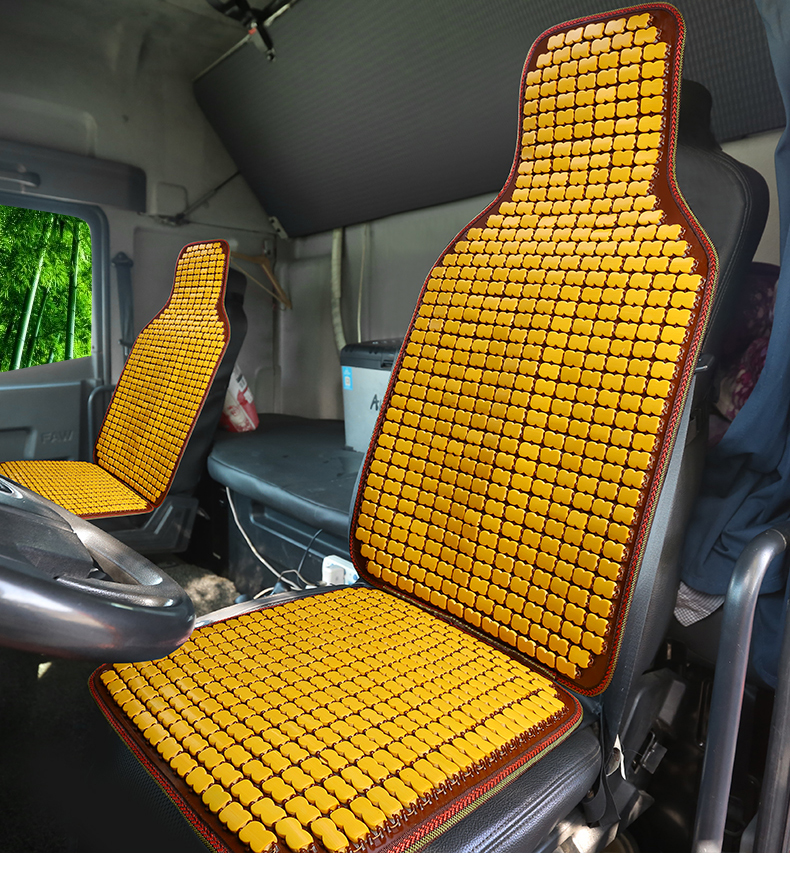車シートカバー 竹編み模様ドライバーズシート