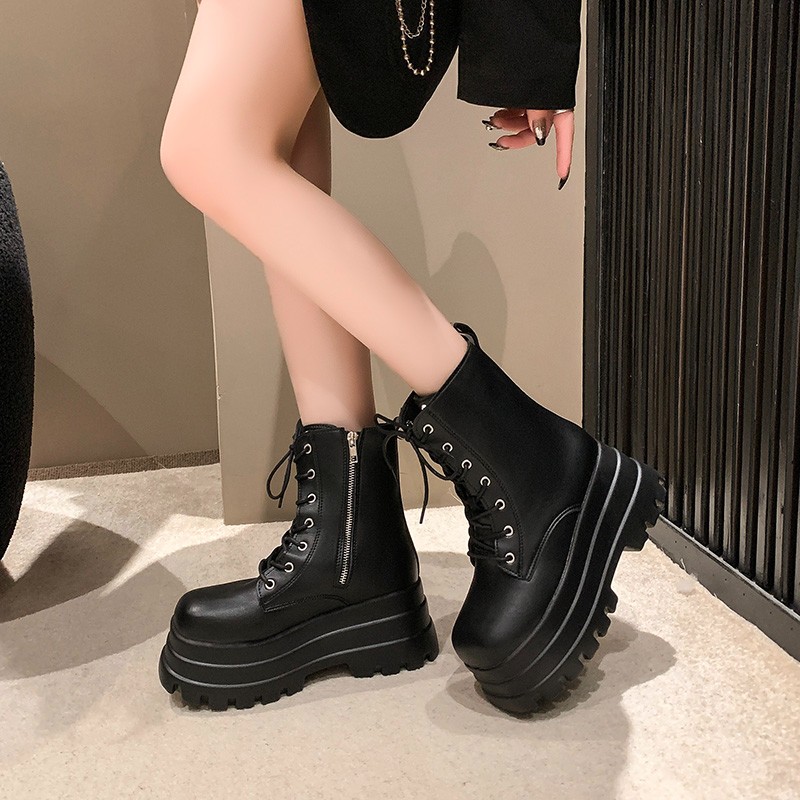 厚底スニーカー モダンクラシックストーム厚底ブーツ