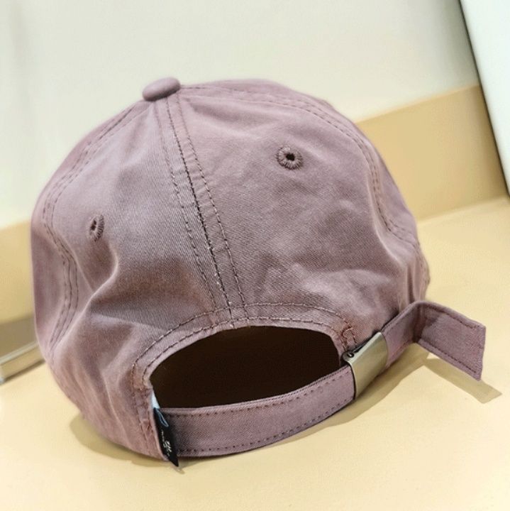 韓国ファッション シンプル刺繍キャップ