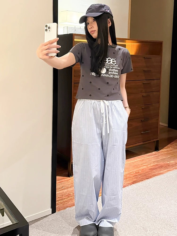 韓国ファッション ゆったりルームウェアセット