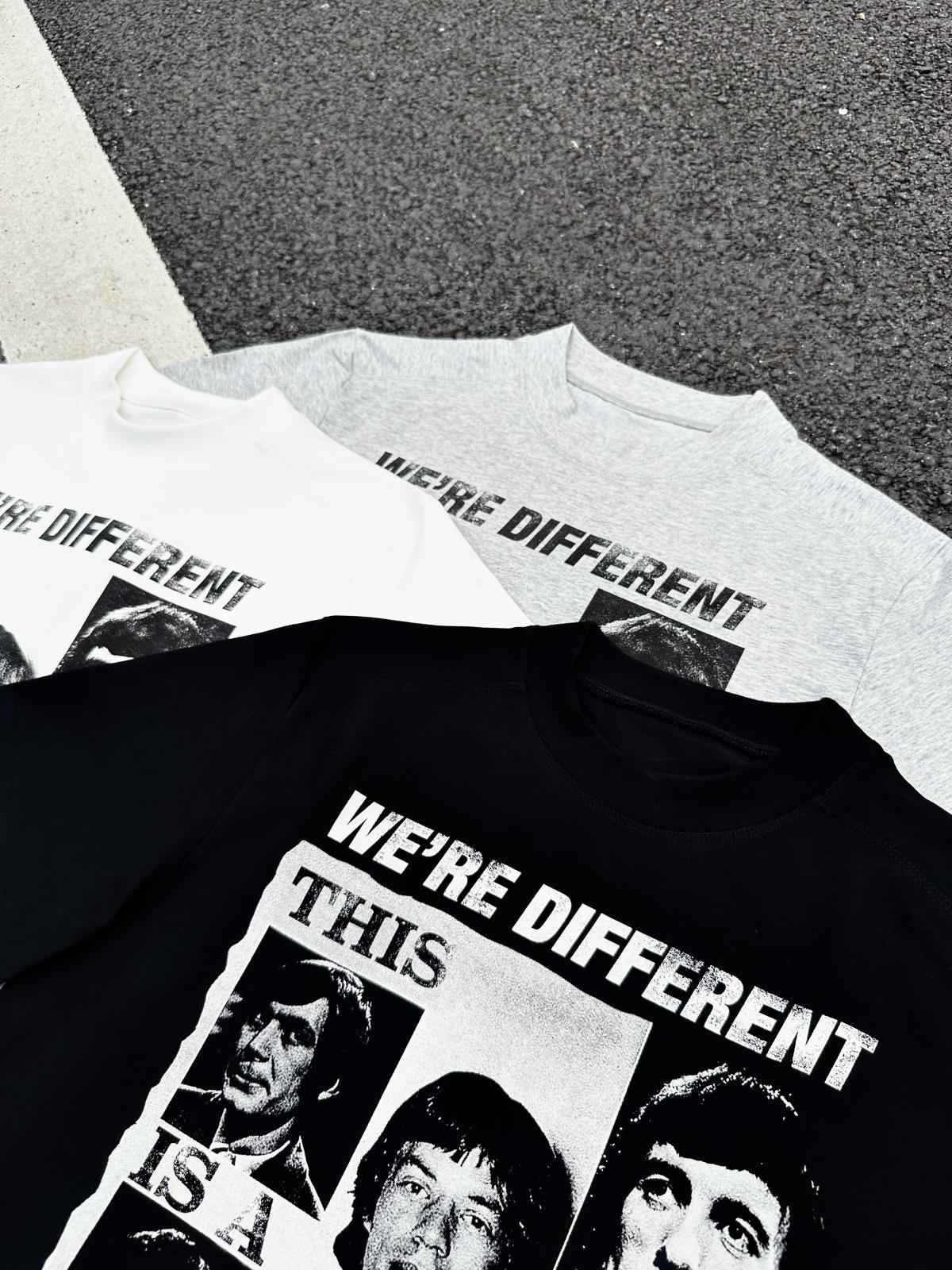 韓国ファッション レトロ写真プリント半袖Ｔシャツ