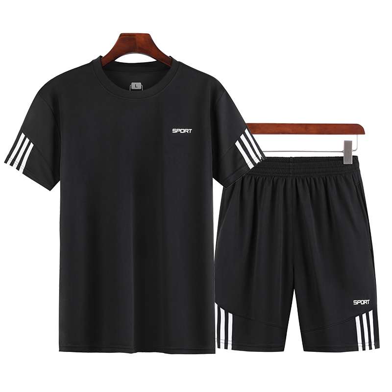 スポーティセットアップ 半袖Tシャツ&ハーフパンツ