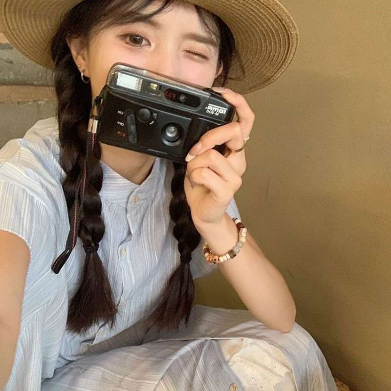 ゆったりレイヤード シャツワンピース
