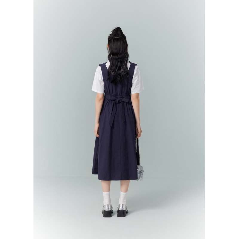 レトロガーリーシャツワンピース