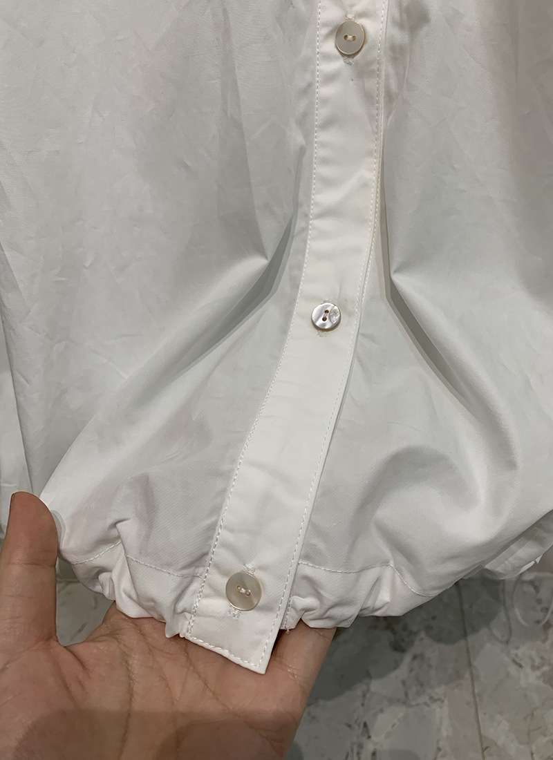 ゆったりシャツワンピース