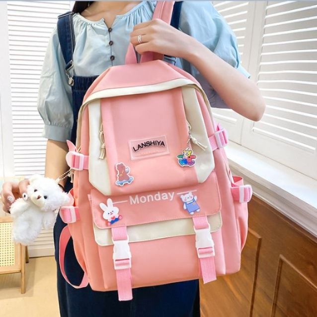 防水リュック キュートデザイン防水通学リュック