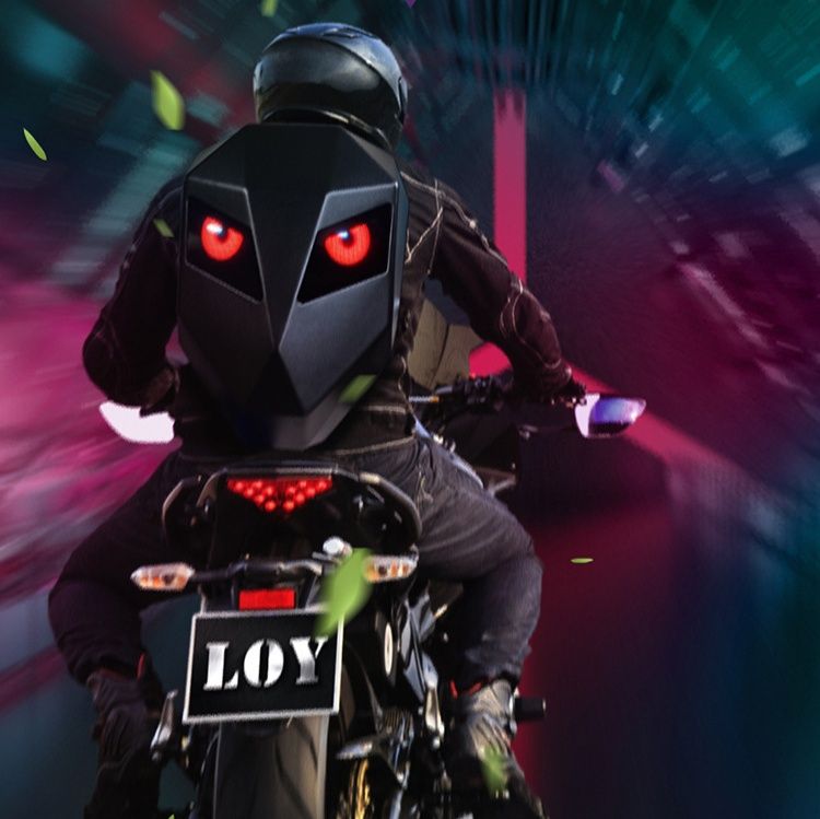 防水リュック アイアンマンナイトフルフェイスヘルメットバックパック