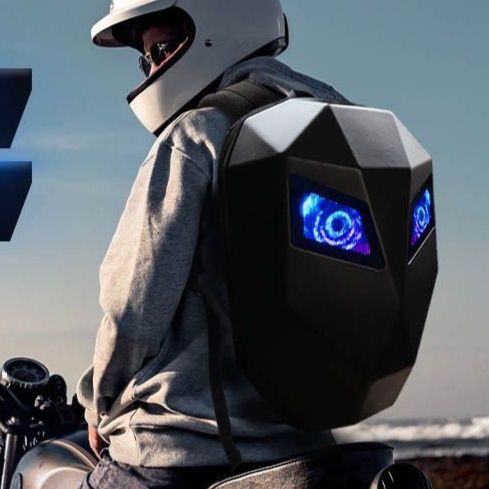 防水リュック アイアンマンナイトフルフェイスヘルメットバックパック