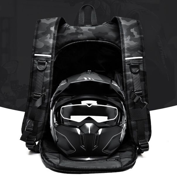 防水リュック ライダー専用ヘルメット収納防水バッグ