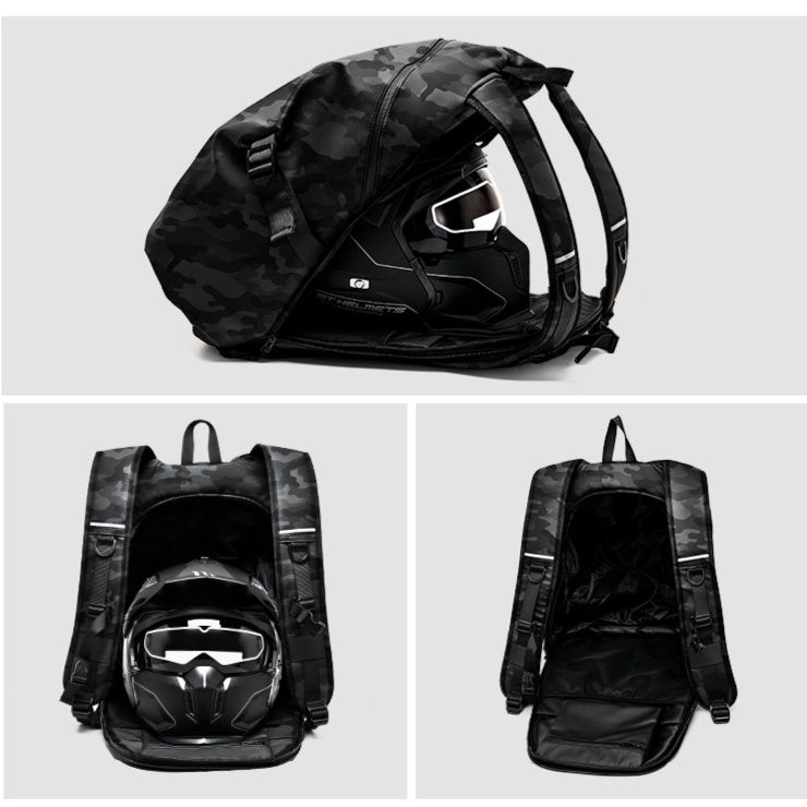 防水リュック ライダー専用ヘルメット収納防水バッグ