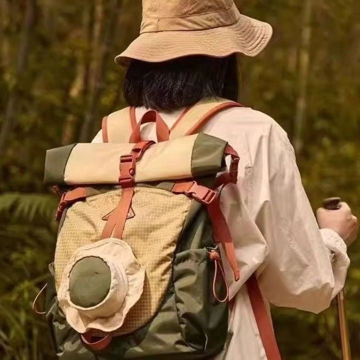 防水リュック 森林探検者 ロールトップ防水リュック