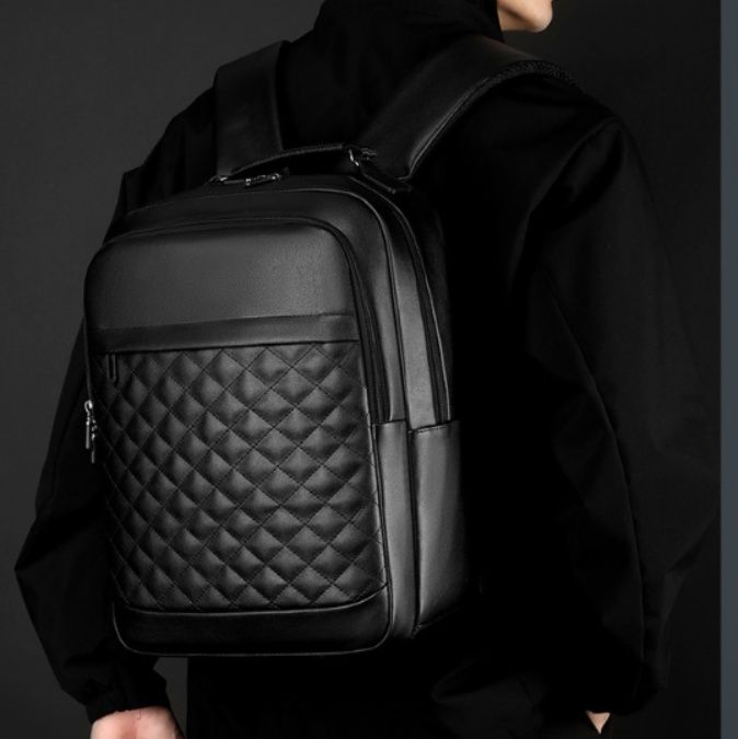防水リュック 高級キルティング仕様ビジネス　通勤